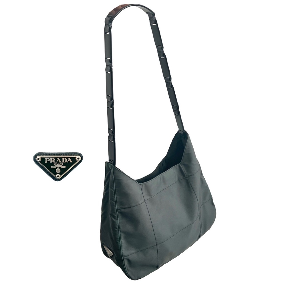 Prada Tessuto Nylon Padded Shoulder Bag